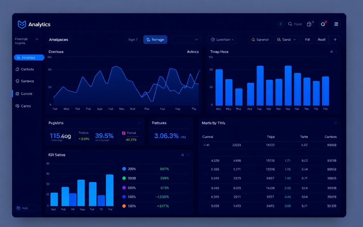 Projeto ilustrativo: Dashboard Financeiro — interface Fintech